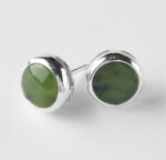 Silver Pounamu Studs_0