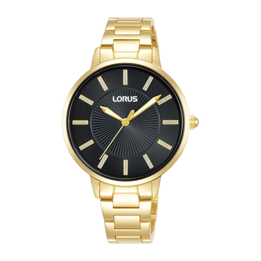 Lorus Ladies Gold Analogue Watch_0