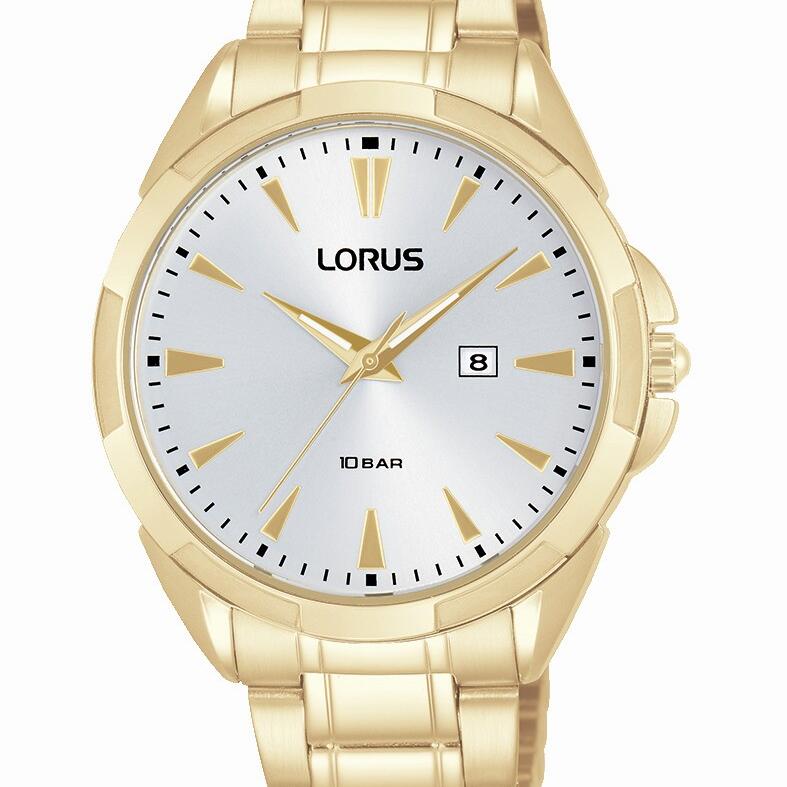 Lorus Gold Analogue Dress Watch 100m_0