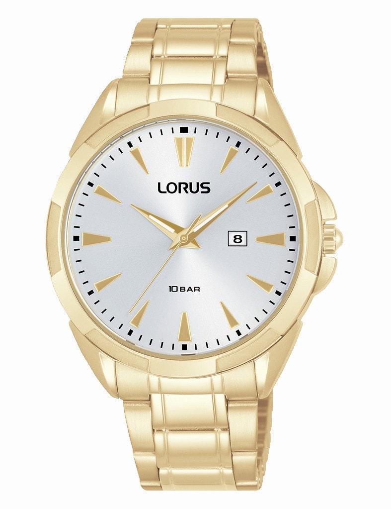 Lorus Gold Analogue Dress Watch 100m_0