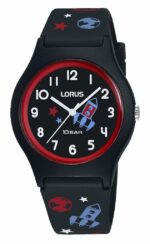 Lorus Black Analogue Watch_0