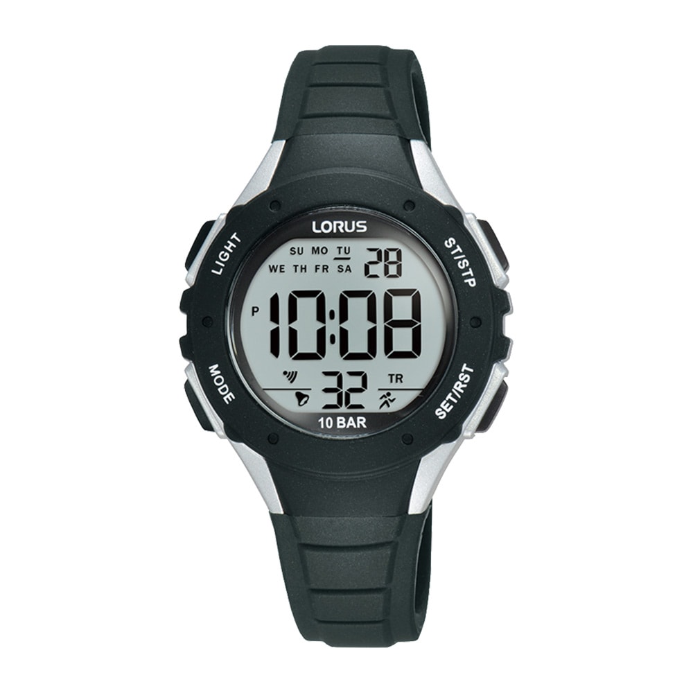 Lorus Black and White Digital Watch_0