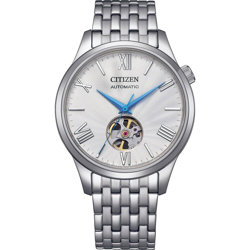 Automatic Ladies Silver Analogue Watch_0