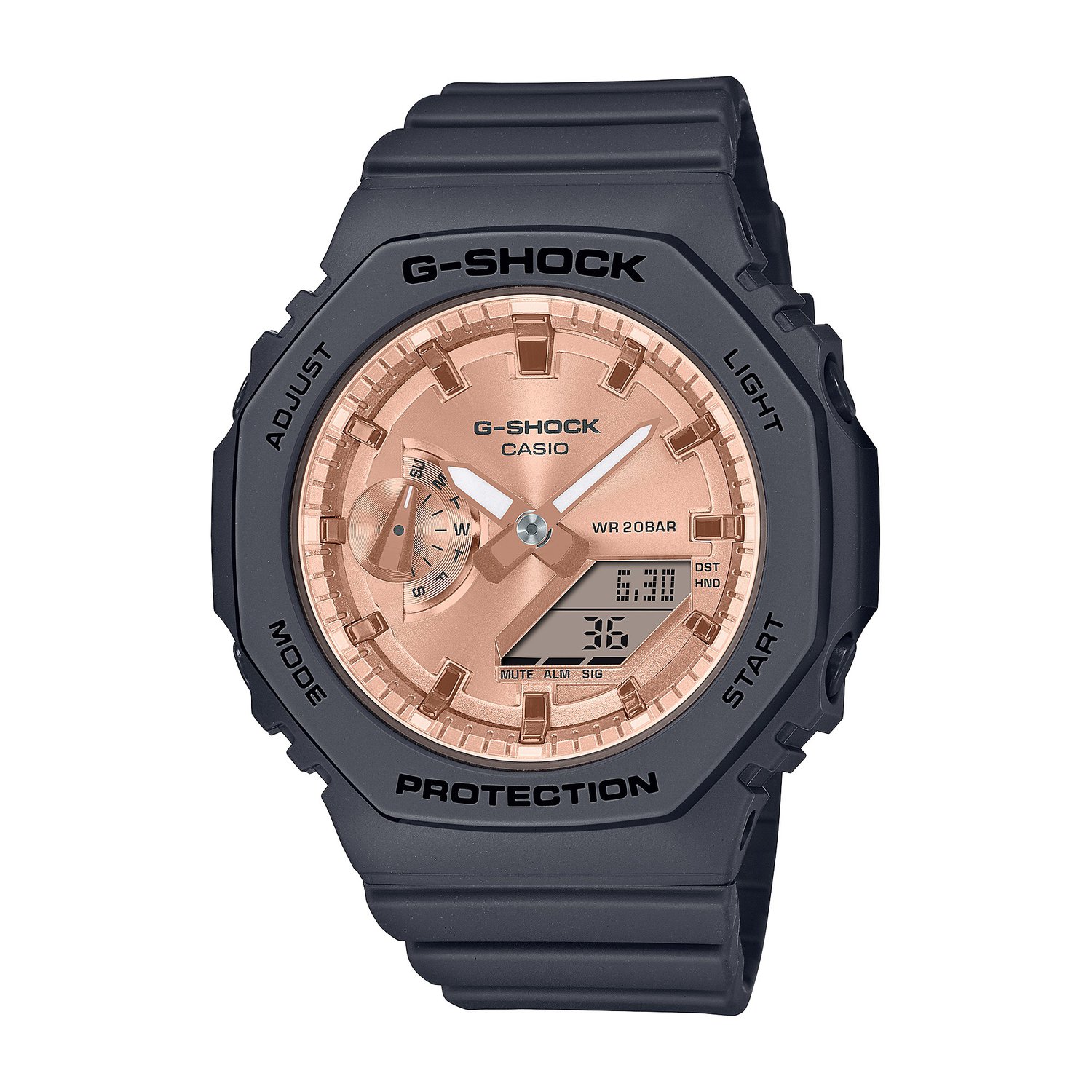 G-Shock Duo Black and Rose Gold_0