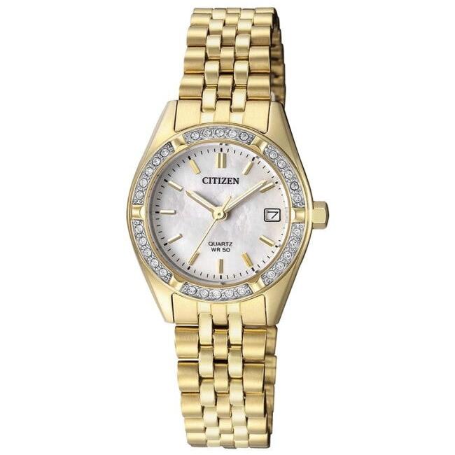 Gold Ladies Analogue Watch_0