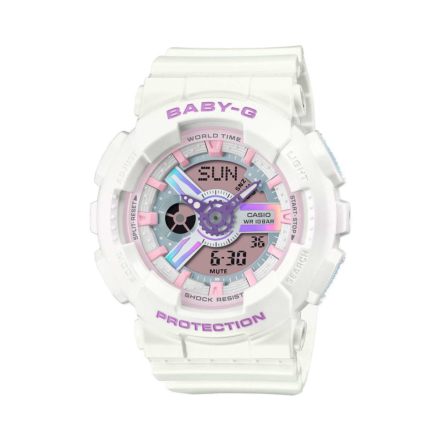 Baby-G Holographic and White Duo Watch 100m_0