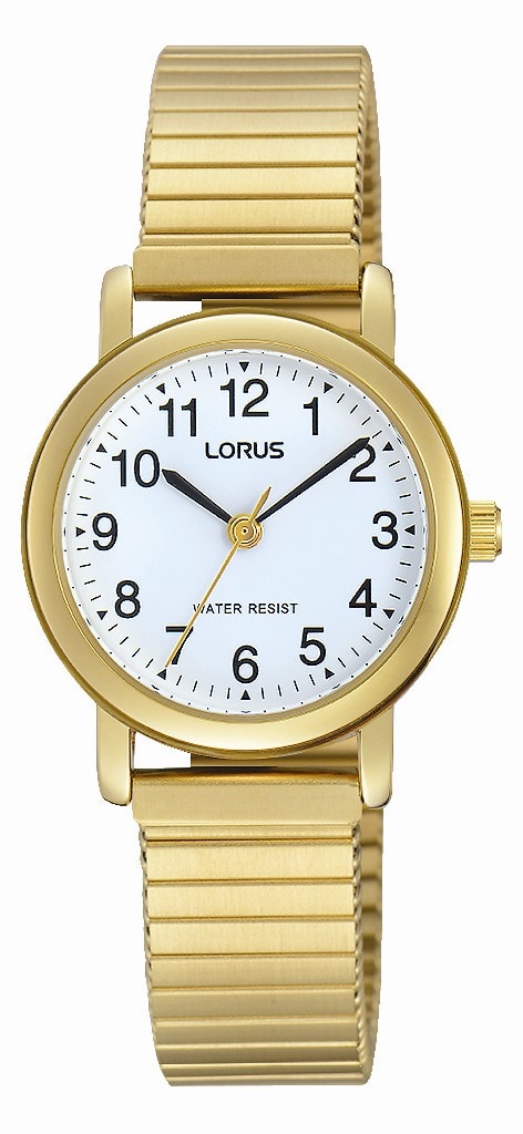 Ladies Gold Analogue Watch_0