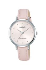 Lorus Ladies Pink Analogue Watch 50m_0