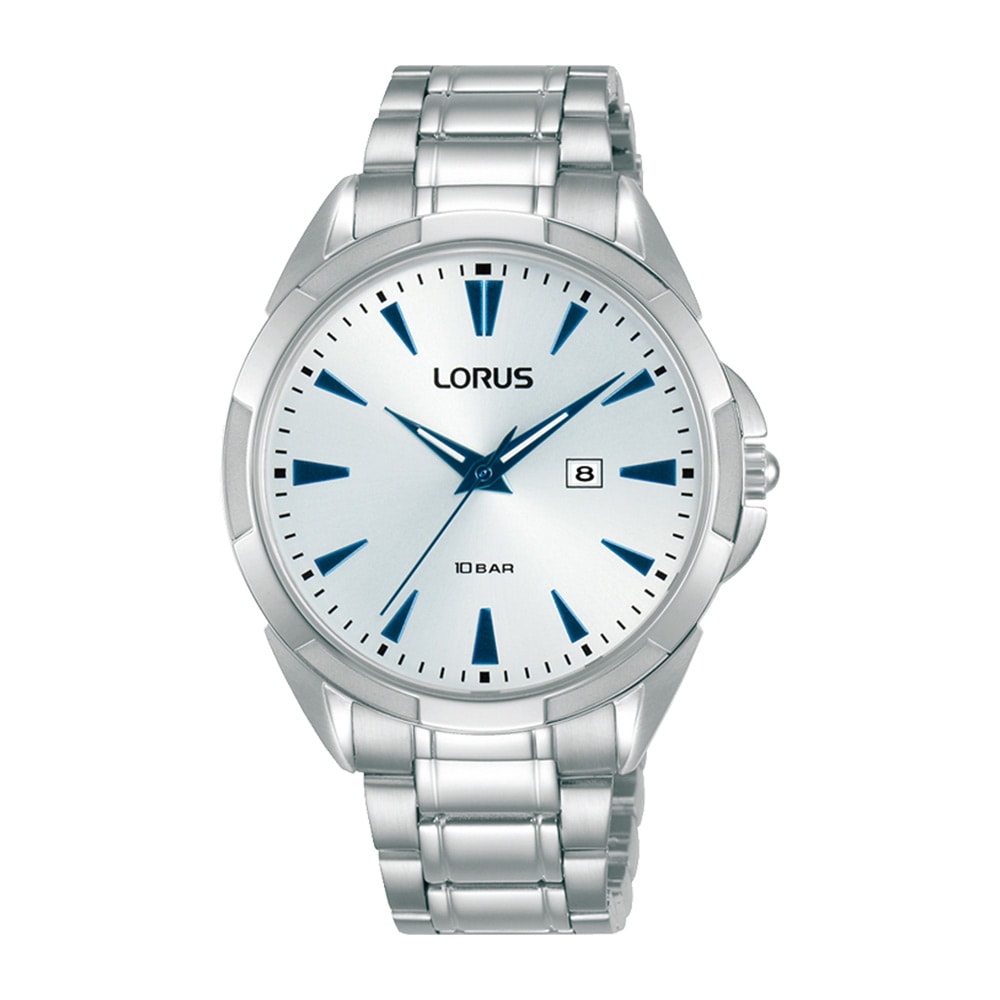 Lorus Ladies Sports Analogue Watch Silver 100m_0