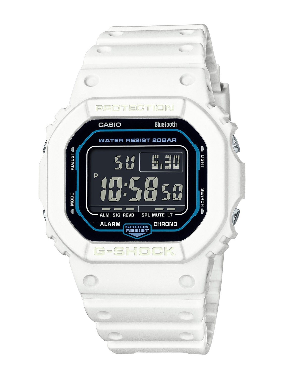G-Shock Digital Watch White_0