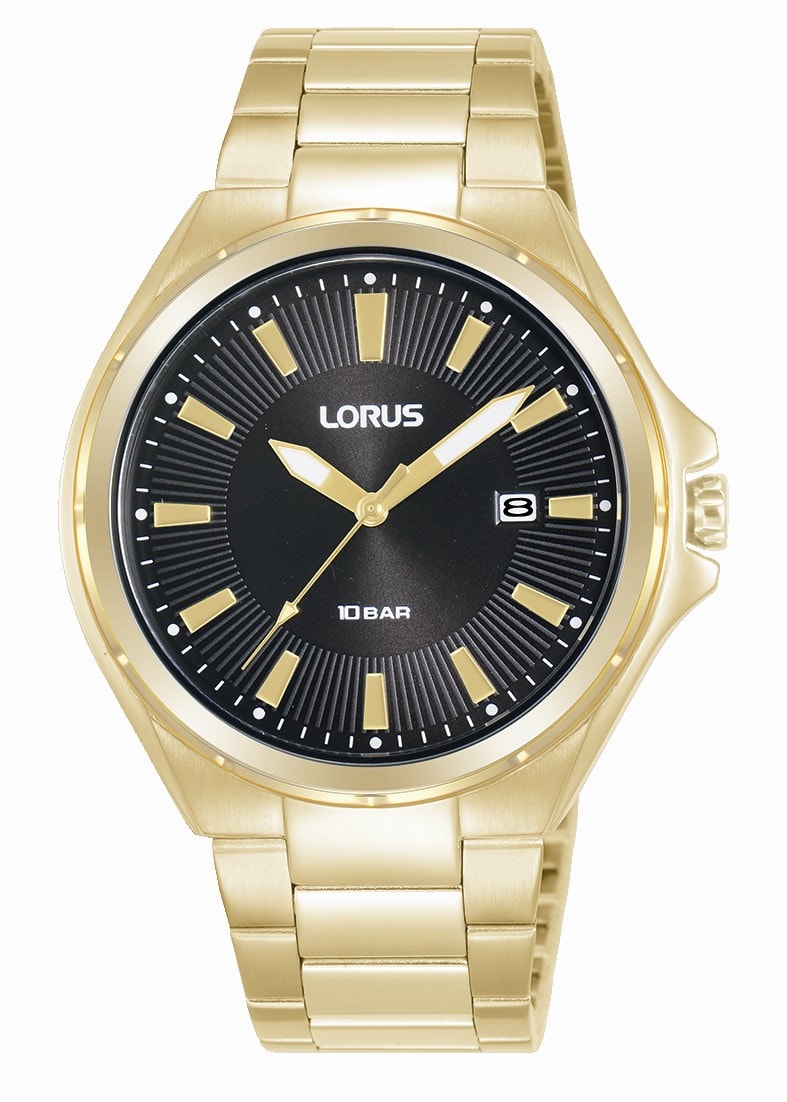 Gents Sports Gold Analogue Watch 100m_0