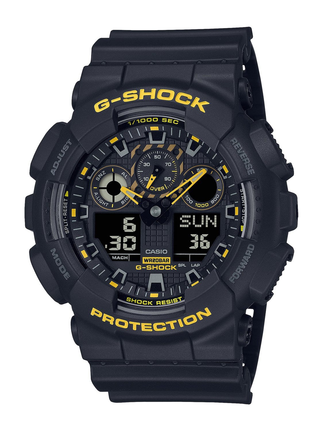 Black and Yellow G-shock Duo_0