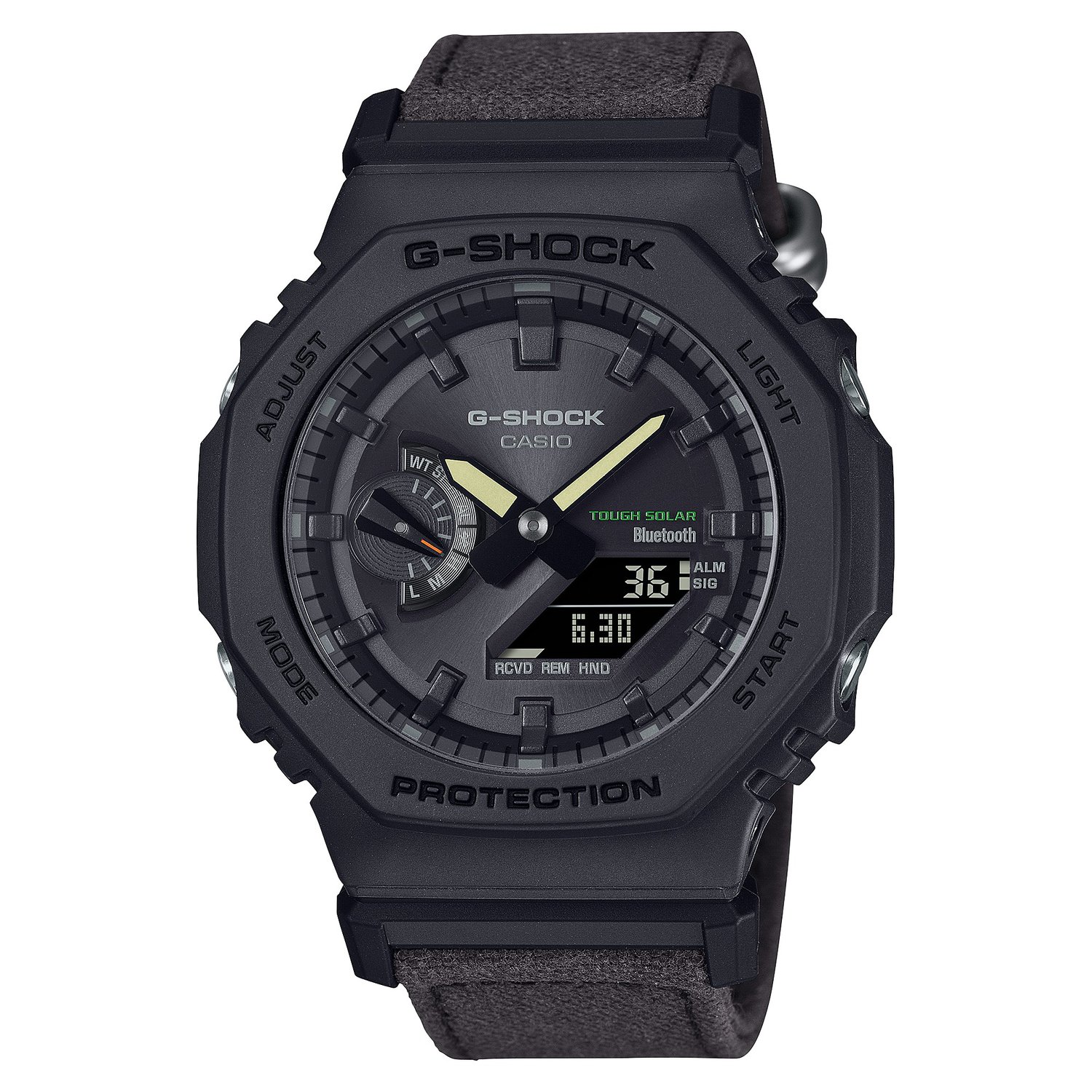 G-Shock Solar Duo Watch with Cotton Strap_0
