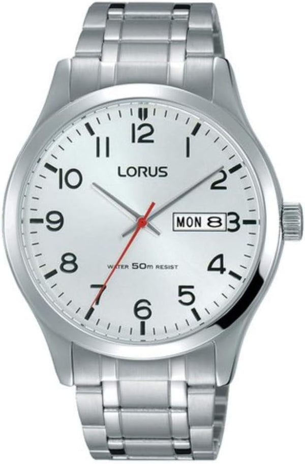 Lorus Silver Analogue Watch 50m_0