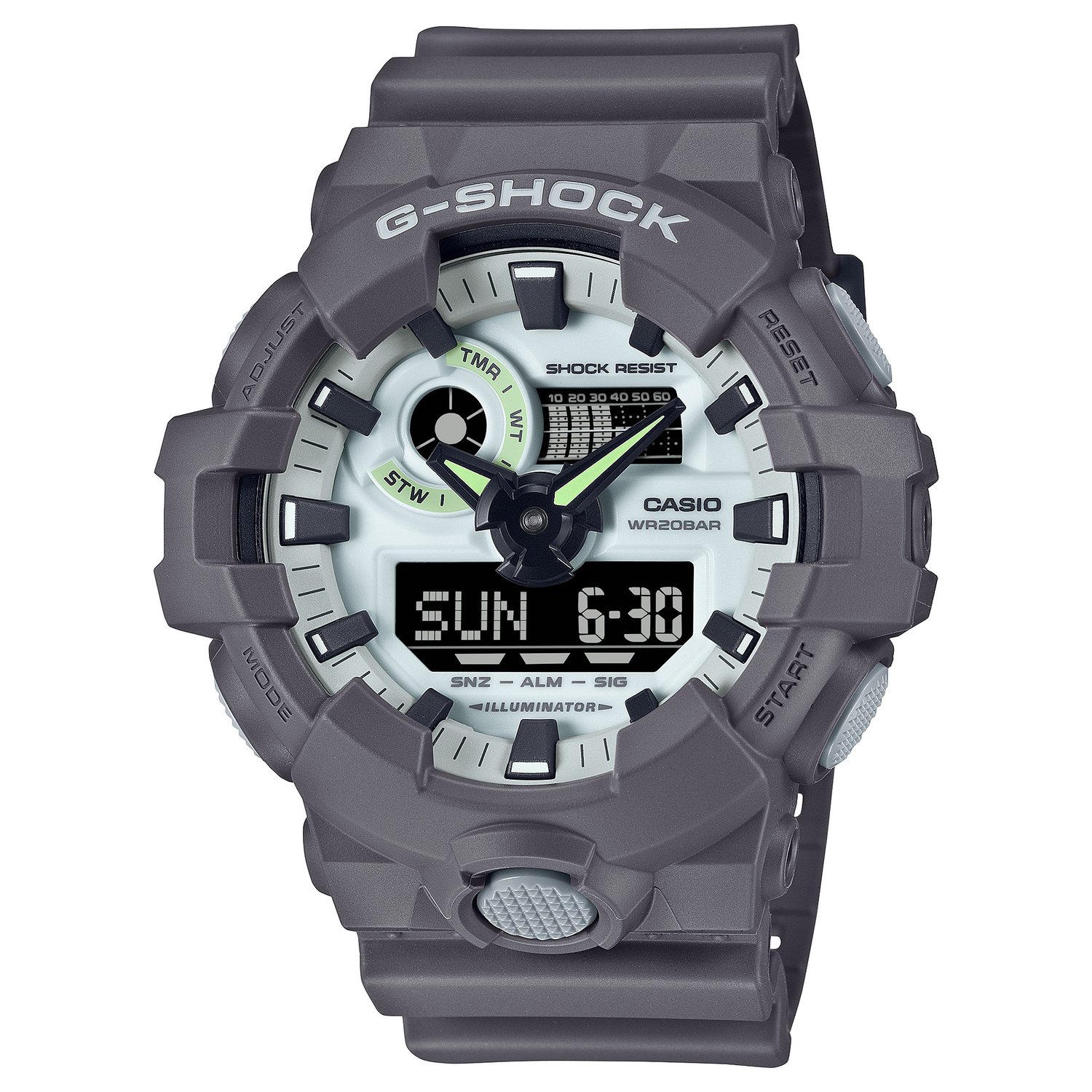 G-Shock Grey and White Duo Watch 200m_0