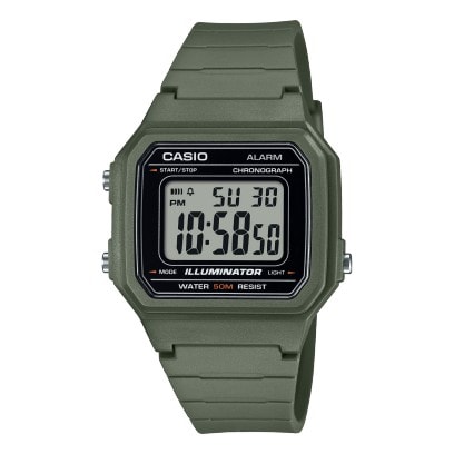 Casio Digital Watch Green 50m_0