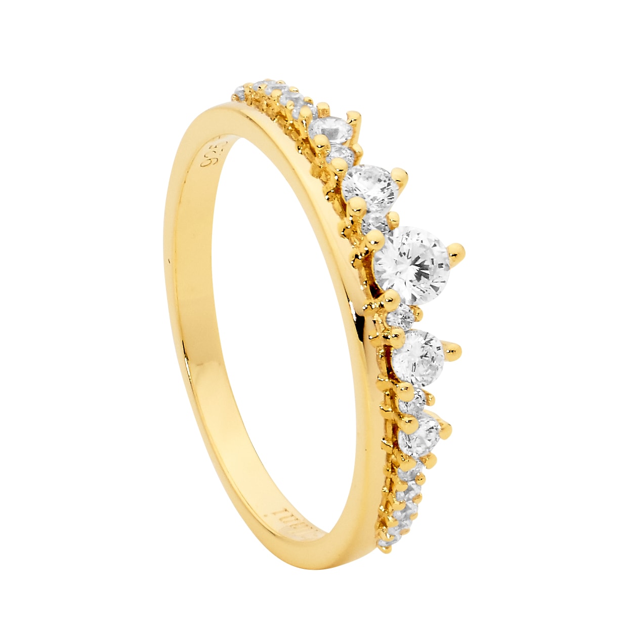 Gold Plated CZ Ring_0