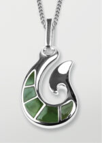 silver pounamu pendant_0