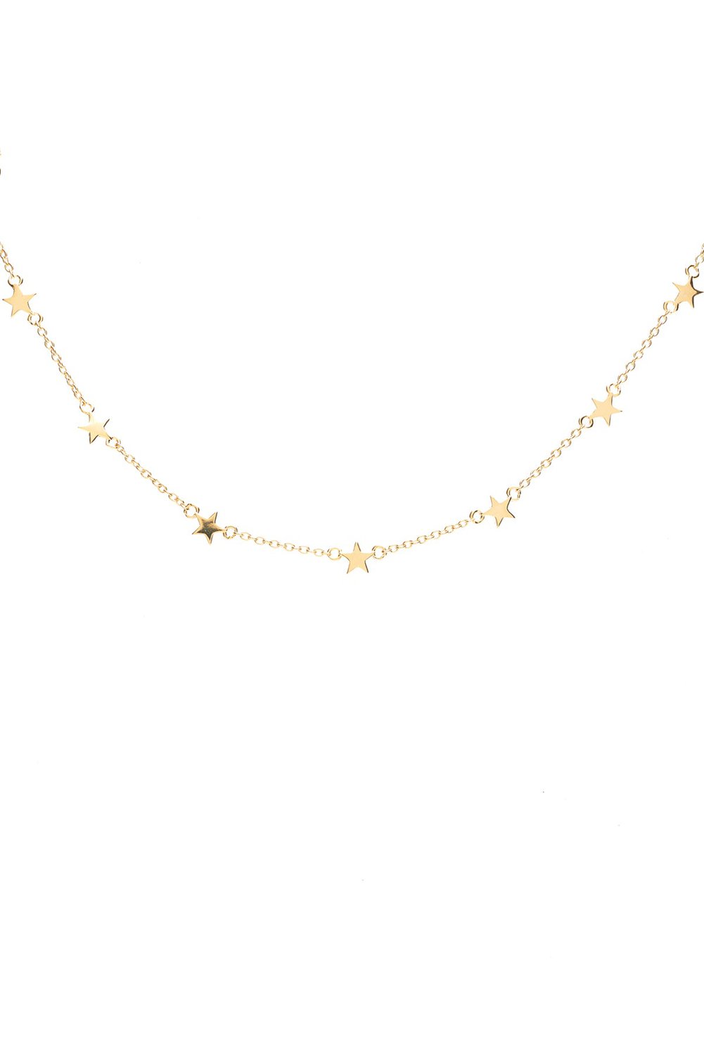 Stolen Girlfriends Club Star Choker - Gold Plated_0