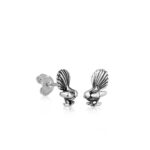 Fantail Studs (Special Friend) Sterling SIlver_0