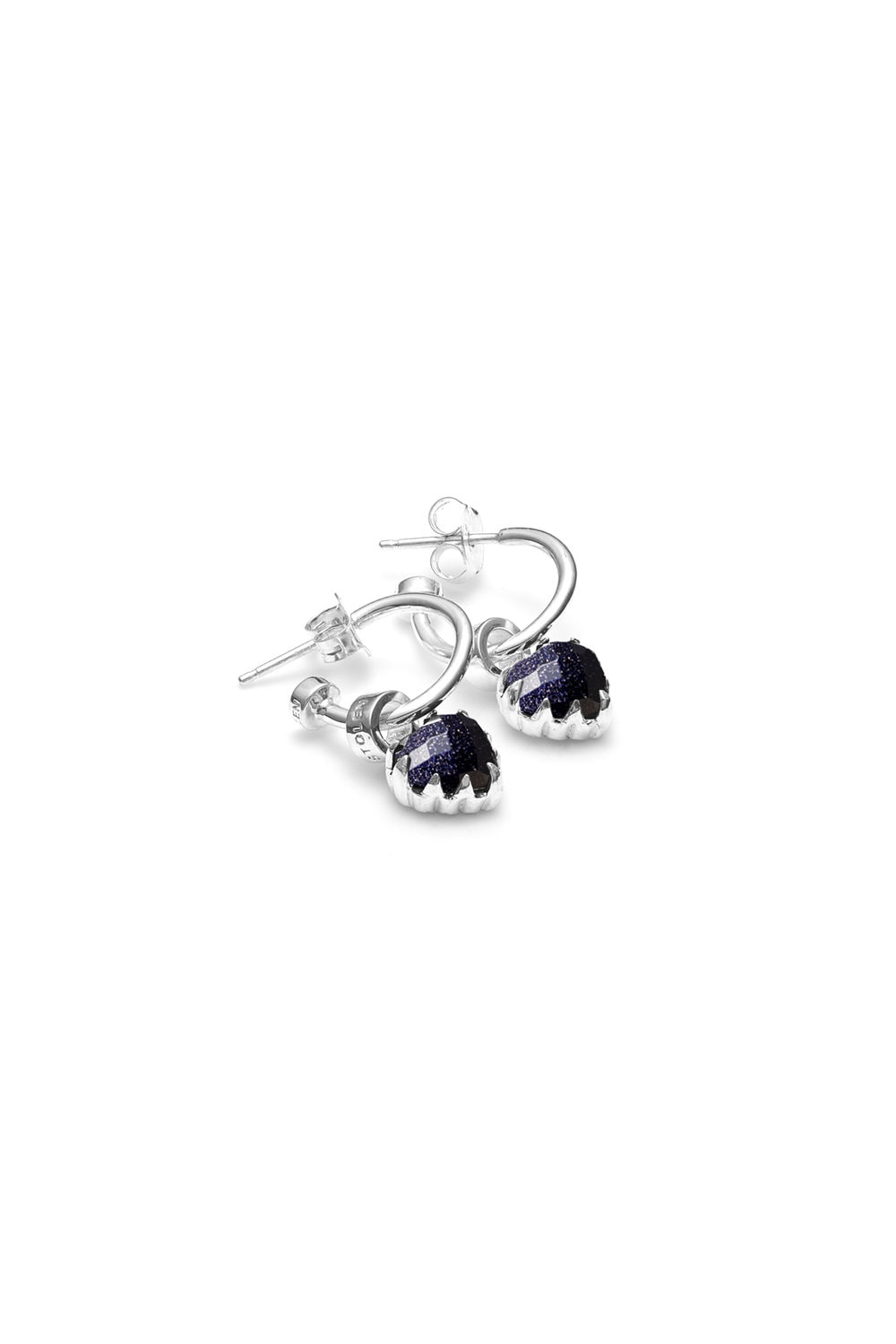 Love Claw Galaxy Anchor Earrings_0