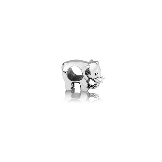 Lucky Elephant Bead Charm Sterling Silver_0