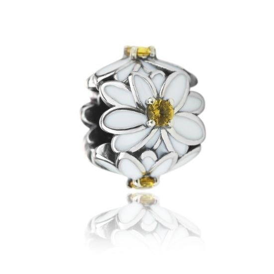 White Daisy (Cherished) Charm_0