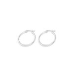 Stainless Steel 35mm Hoop Earrings_0