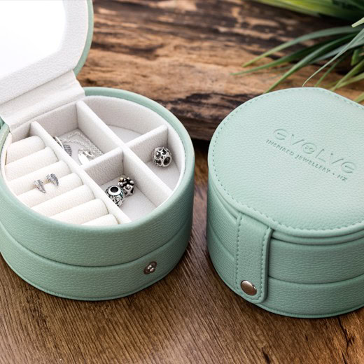 Evolve Mint Green Jewellery Box_0