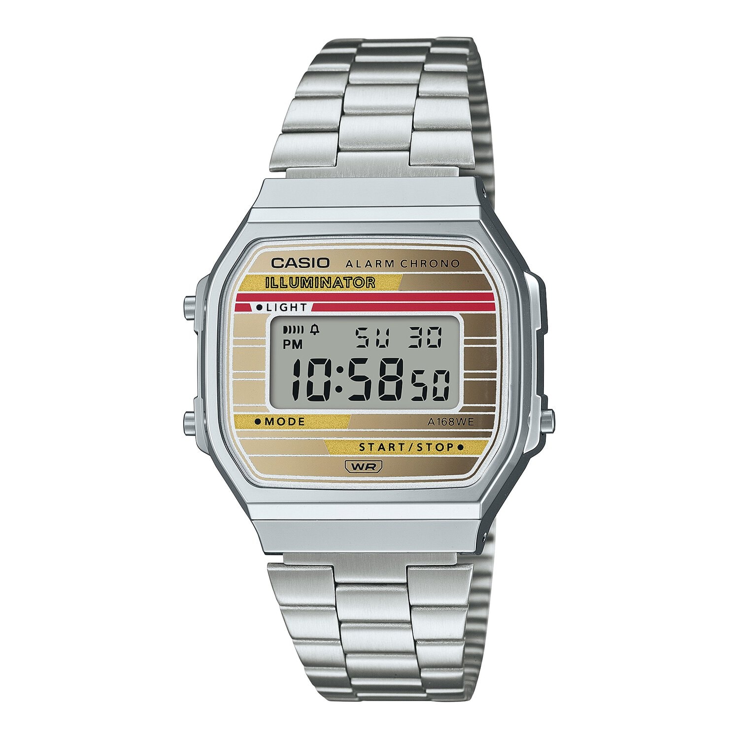 Casio Silver Heritage Digital Watch_0