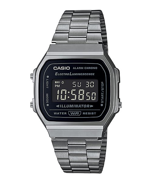Casio Silver and Black Digital Watch_0