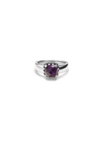 Stolen Girlfriends Club Baby Claw Ring Amethyst_0