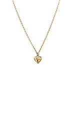 Stolen Girlfriends Club Heart is Full Necklace Mini Gold Plated_0