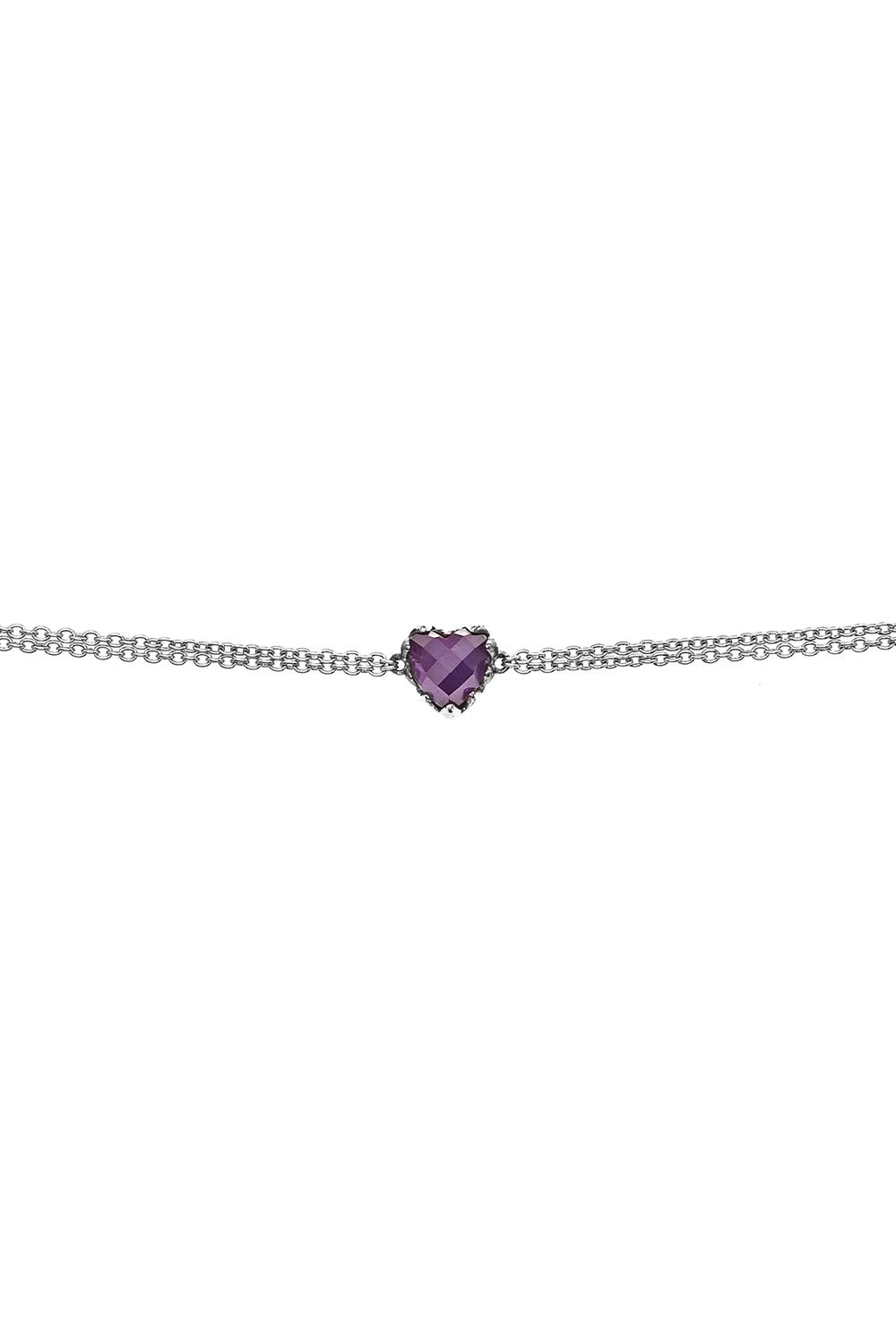 Stolen Girlfriends Club Love Claw Bracelet Amethyst_0