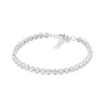 Silver CZ Tennis Bracelet_0