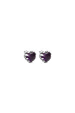 Stolen Girlfriends Club Love Claw Earrings Amethyst_0