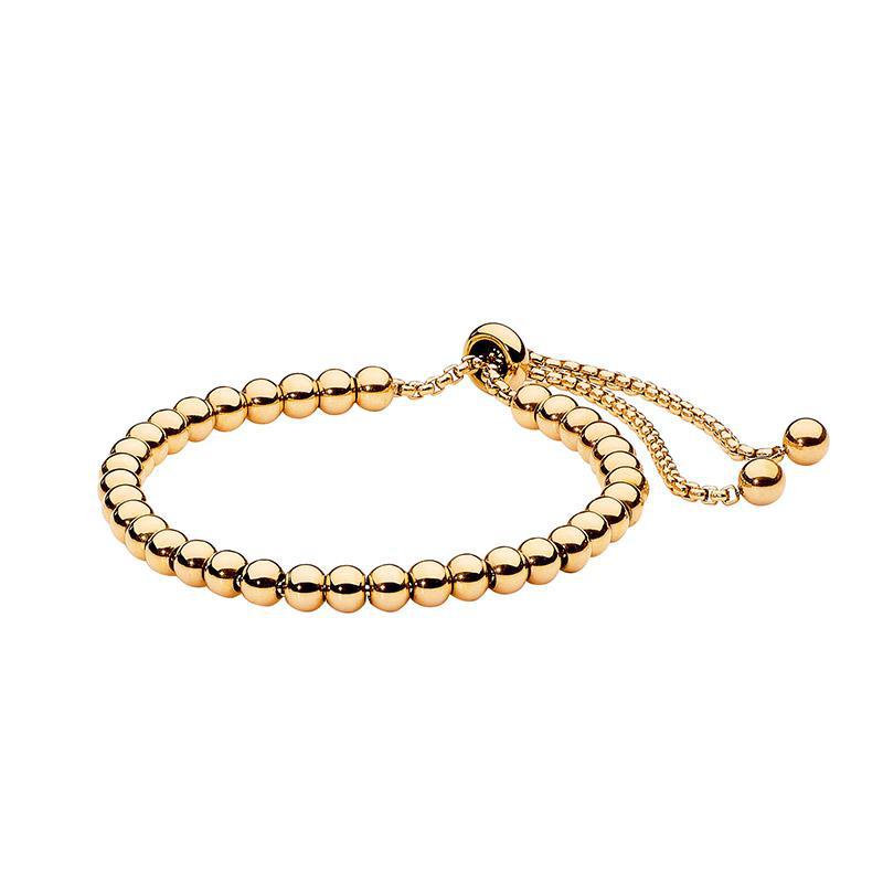 Ellani Plated Steel Ball Bracelet_0