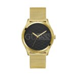 Guess Gents Gold Watch with Mesh Strap_0