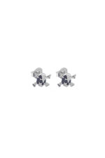 Stolen Girlfriends Club Pirate Flag Stud Earrings Sterling Silver_0