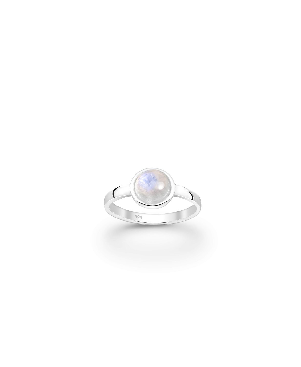Sterling Silver Rainbow Moonstone Ring_0