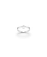 Silver CZ Split Band Ring_0