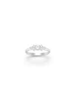 Solaitaire ring with cz's in shoulders_0