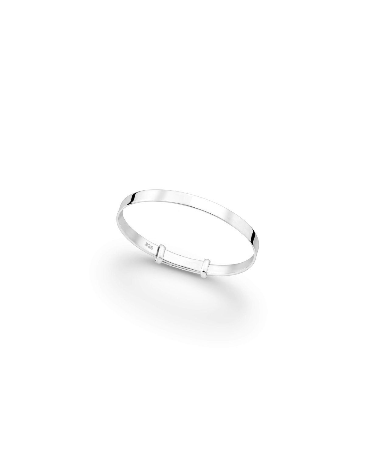 Palin silver baby bangle_0