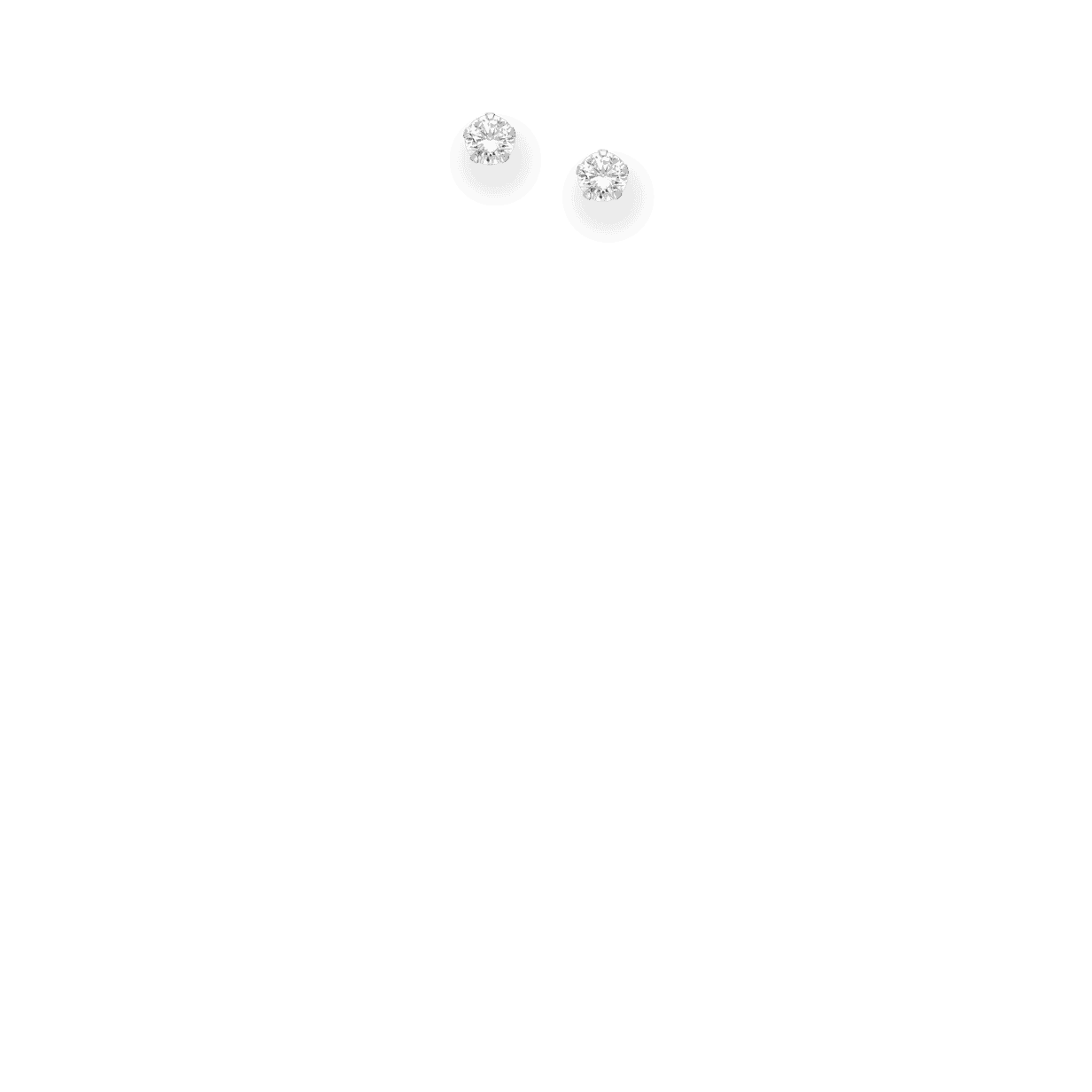 Sterling Silver Round 4mm White Cubic Zirconia Studs_0