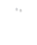Sterling SIlver CZ 5mm Studs_0