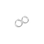 Stainless Steel Hoop Earrings 25mm_0