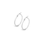Stainless Steel Hoop Earrings 40mm_0