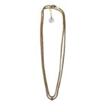 Gold Plated Box Chain 85cm_0