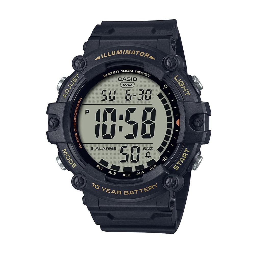 Casio Digital Watch with extra long strap_0