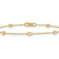 Gold Diamond Bracelet_0